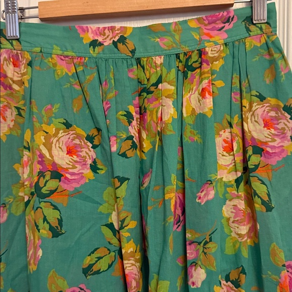 J. Crew Floral Sheer cotton voile skirt in rose garden Maxi Skirt - Picture 4 of 7